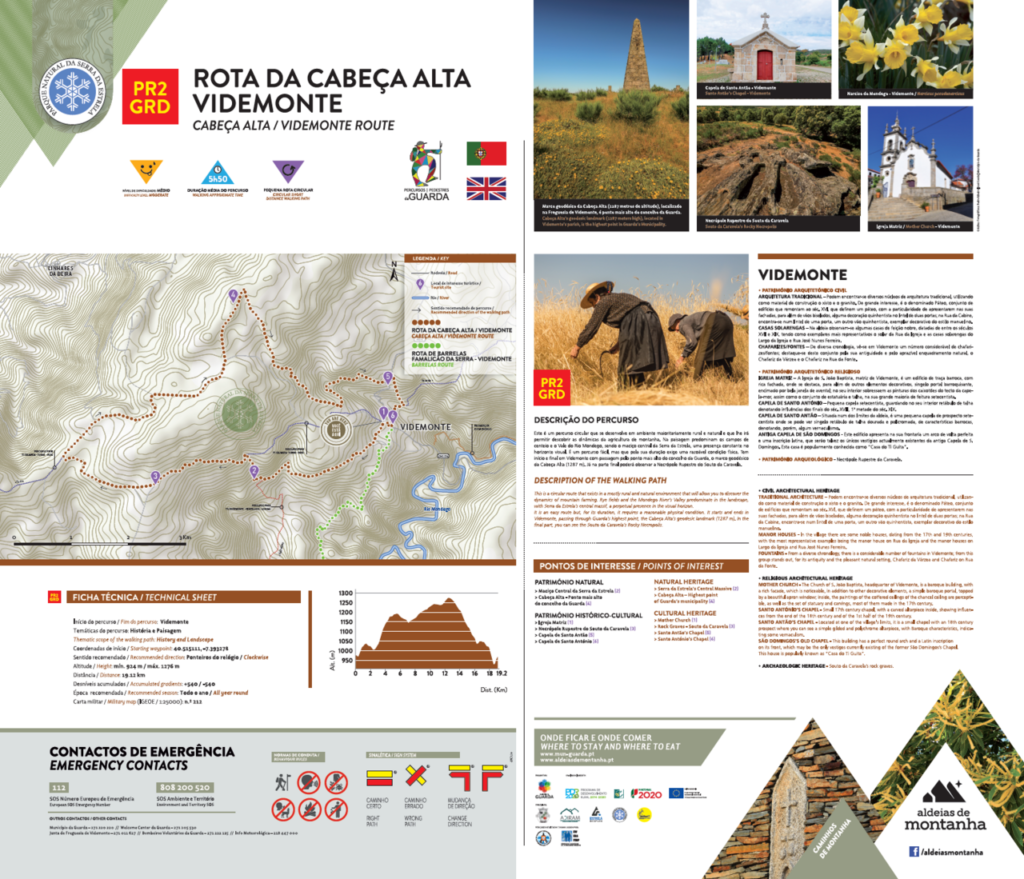 rota cabeça alta