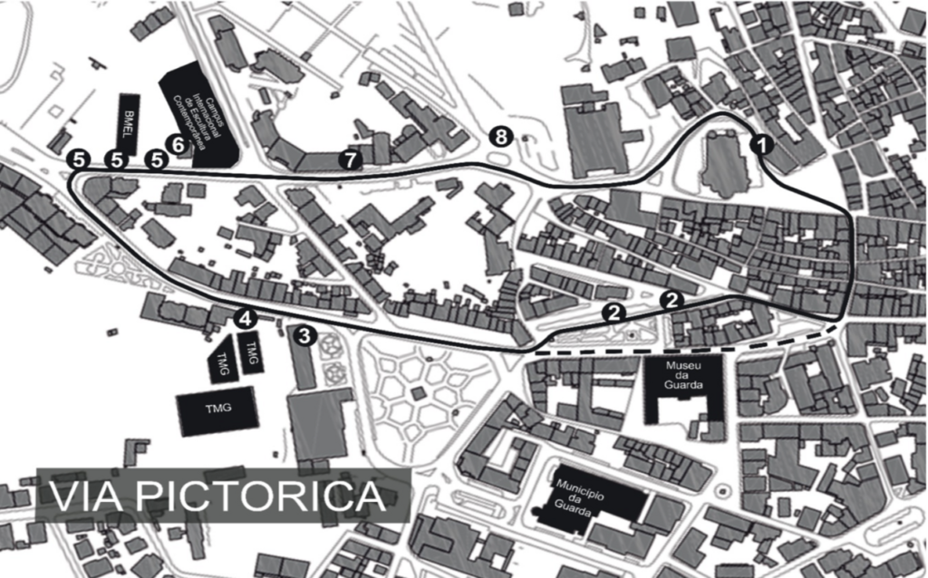 roteiro artístico urbano