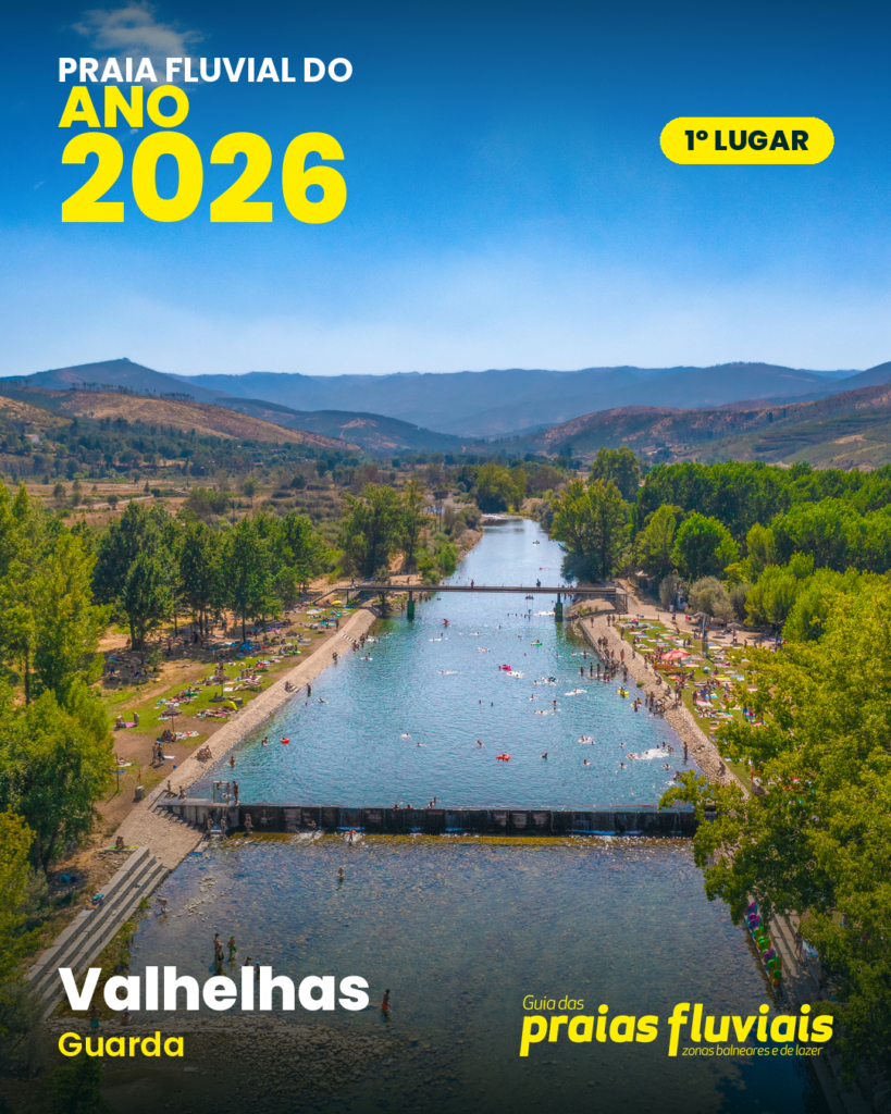 Valhelhas é a praia fluvial favorita dos portugueses