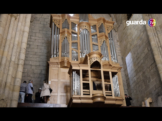 Órgão de Tubos da Sé da Guarda ganha forma