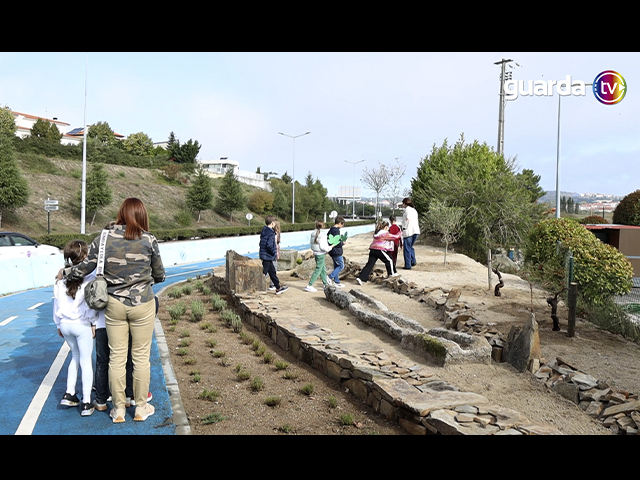 Guarda inaugura Jardins de Rocha ao longo da Ecovia